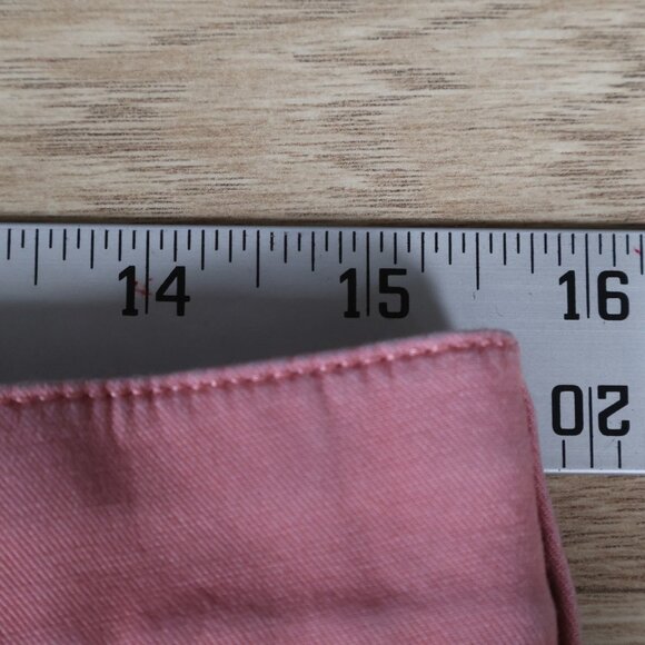 Faherty Shorts Mens 31 Pink Organic Cotton Tencel Stretch Casual‎ Chino Summer - Picture 8 of 12